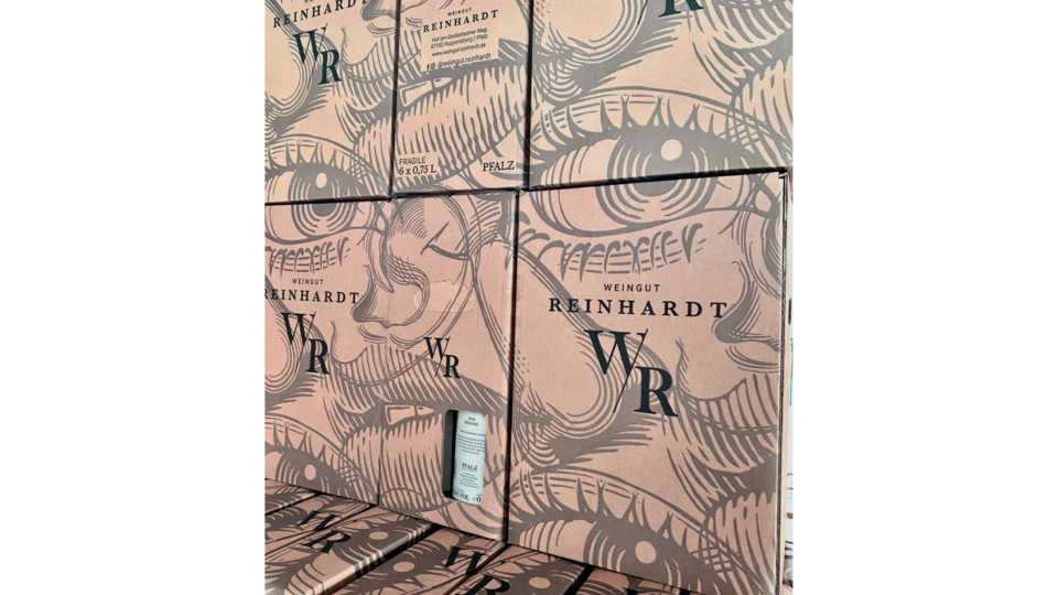 eine Leinwand für die Sinne - unsere neuen Kartons sind da - Weingut Reinhardt